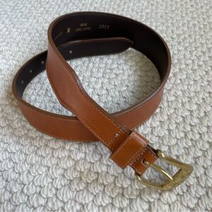 Eddie Bauer brown leather belt